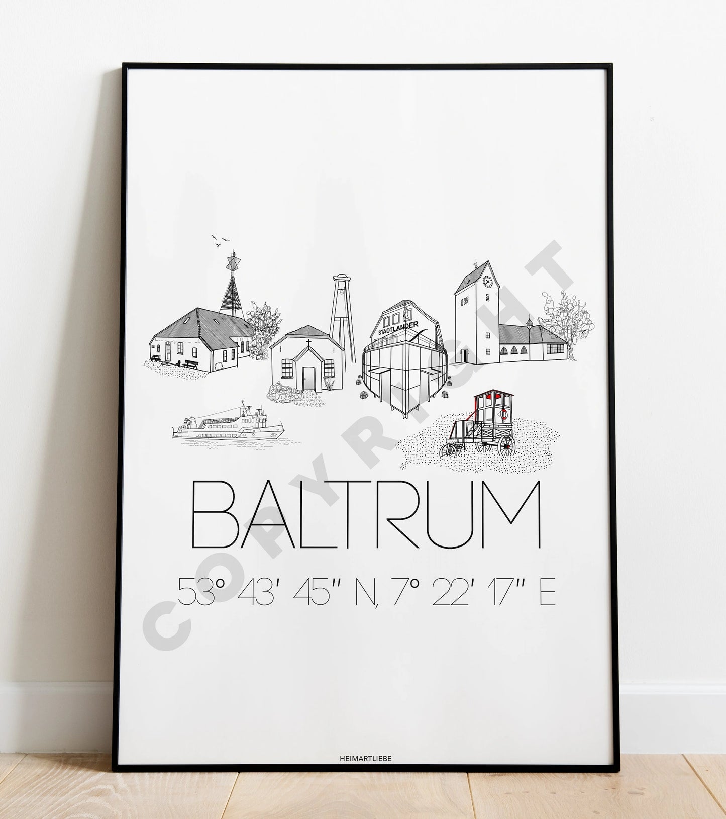 PRINT - SKYLINE BALTRUM