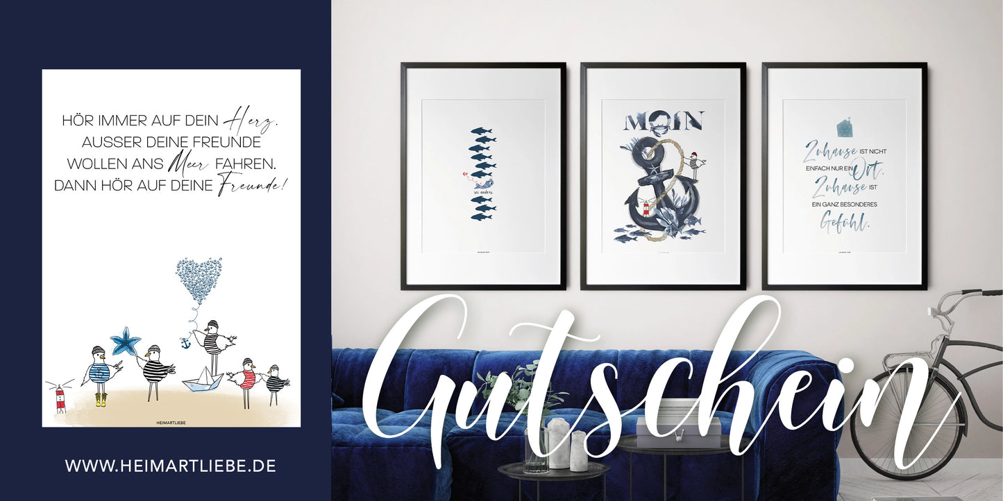 GESCHENK GUTSCHEIN 50 EURO