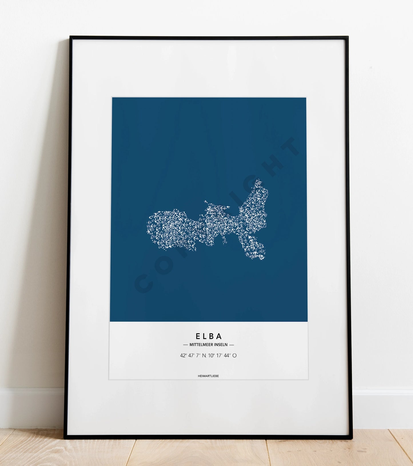 PRINT - ANKER INSEL ELBA