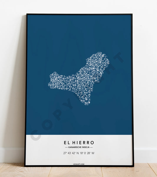 PRINT - ANKER INSEL EL HIERRO