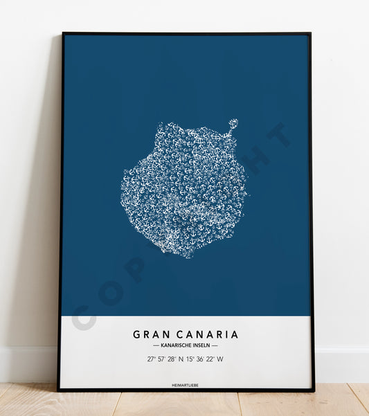 PRINT - ANKER INSEL GRAN CANARIA