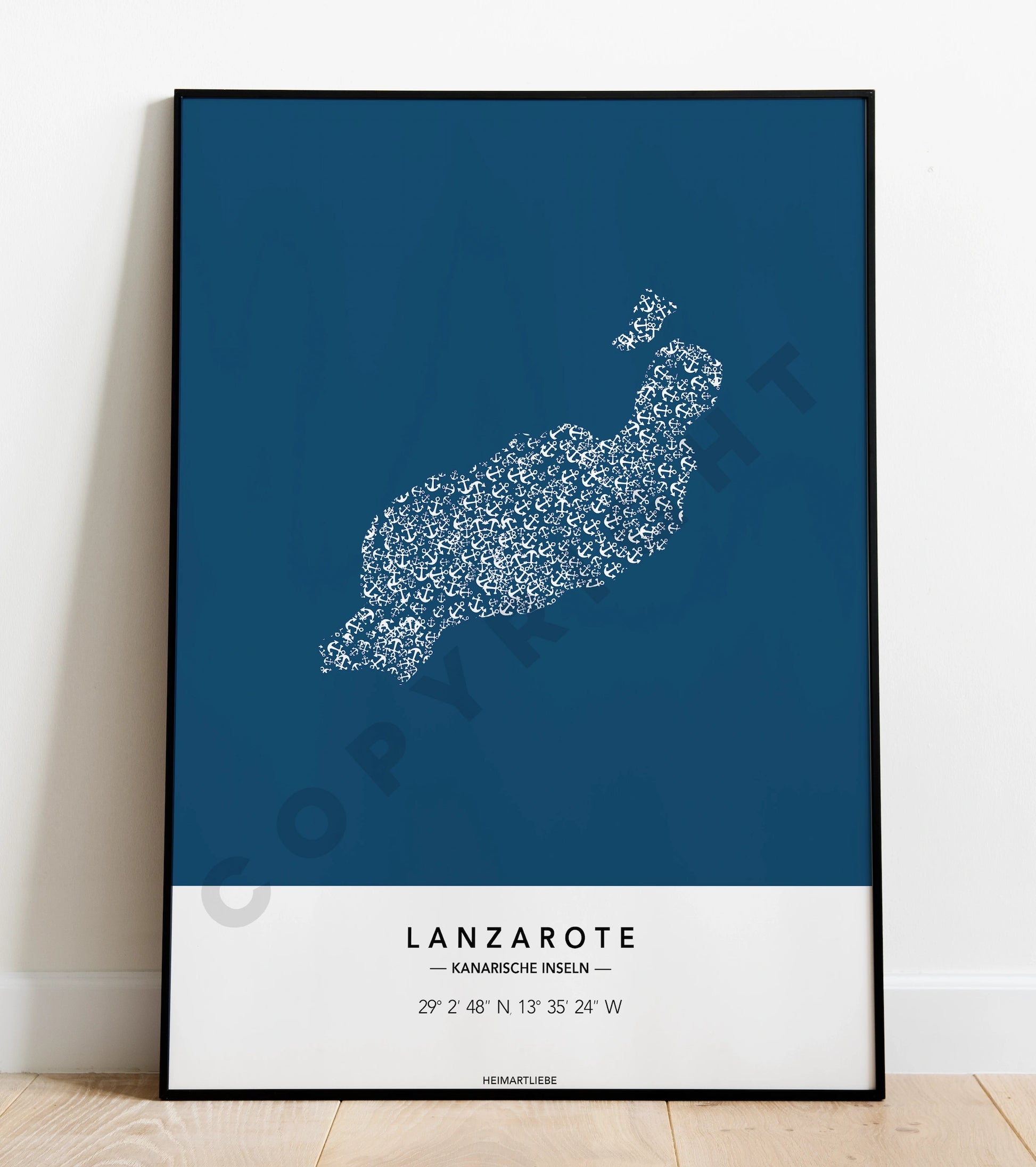 PRINT - ANKER INSEL LANZAROTE