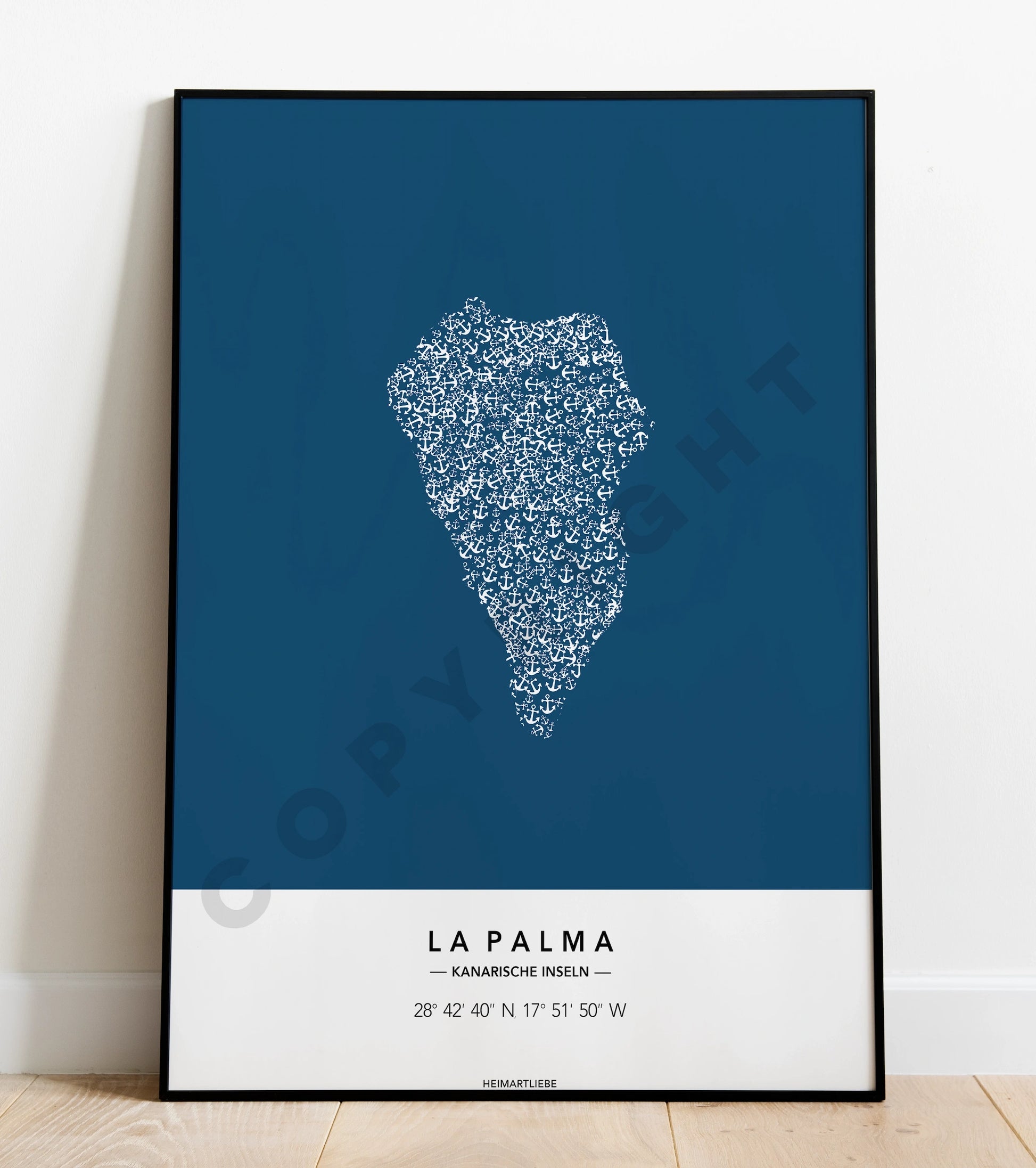 PRINT - ANKER INSEL LA PALMA