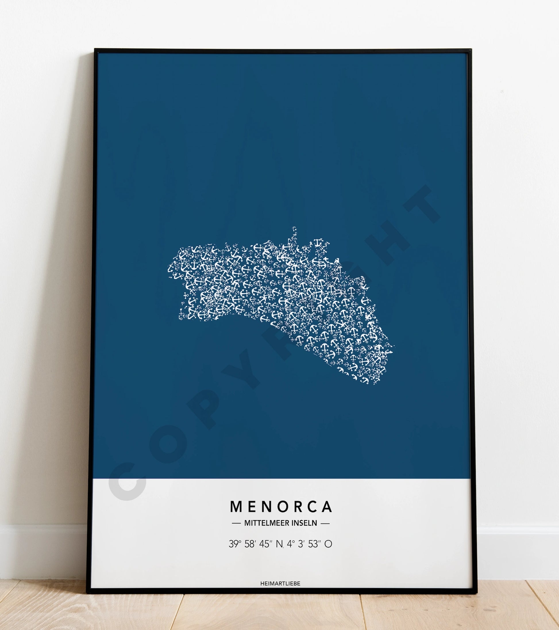 PRINT - ANKER INSEL MENORCA
