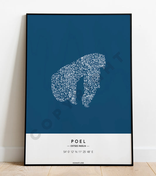 PRINT - ANKER INSEL POEL