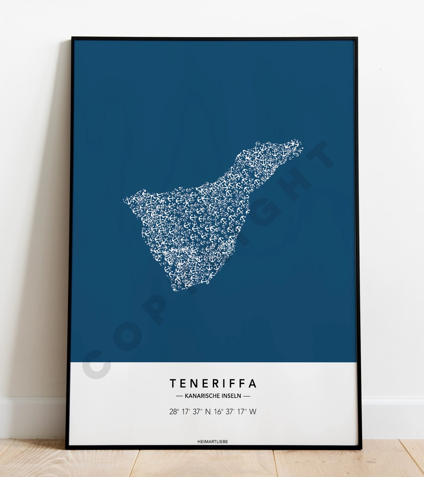 PRINT - ANKER INSEL TENERIFFA