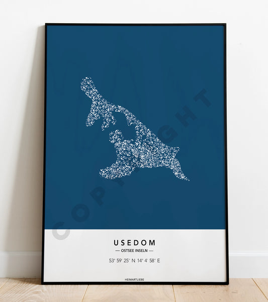 PRINT - ANKER INSEL USEDOM