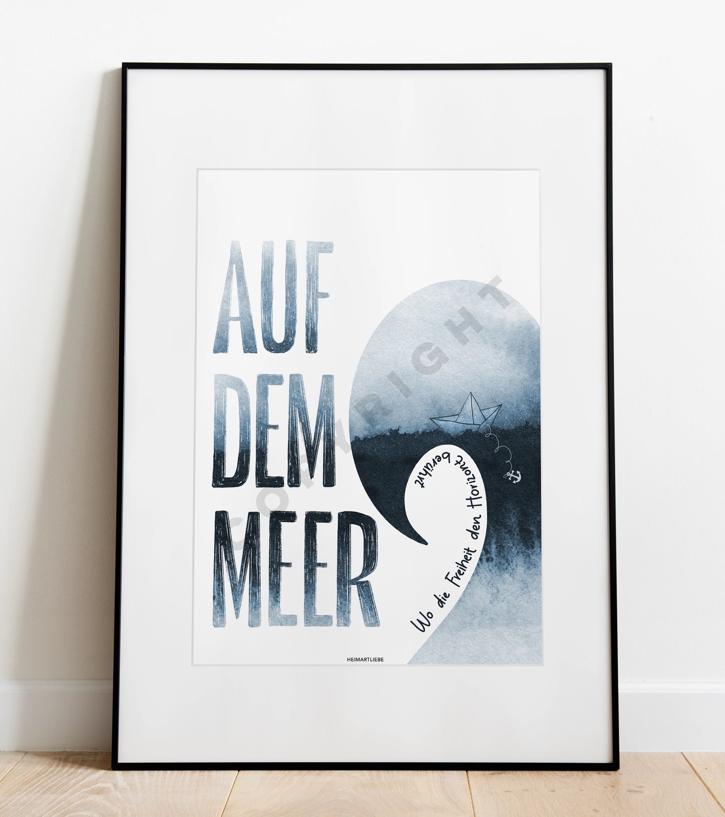 PRINT - MEERLIEBE | AUF DEM MEER