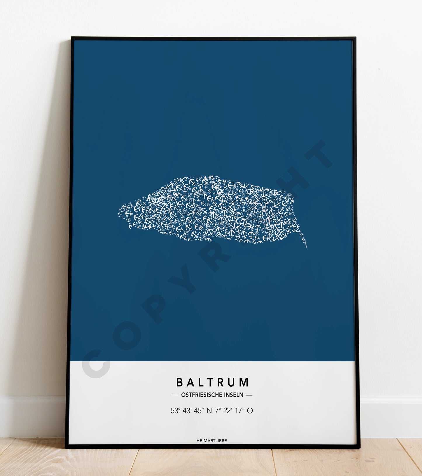 PRINT - ANKER INSEL BALTRUM