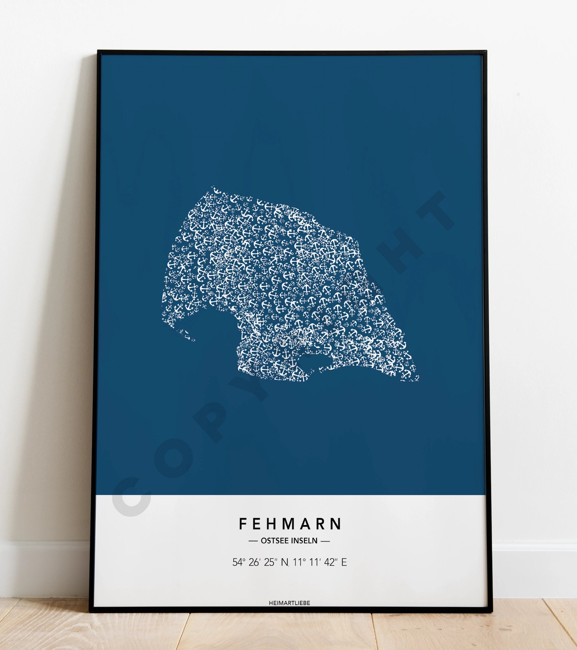 PRINT - ANKER INSEL FEHMARN