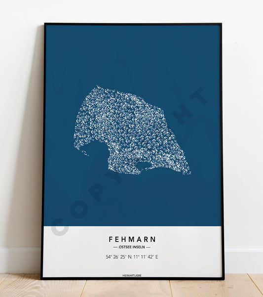 PRINT - ANKER INSEL FEHMARN