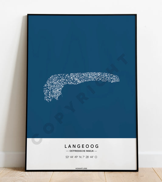 PRINT - ANKER INSEL LANGEOOG