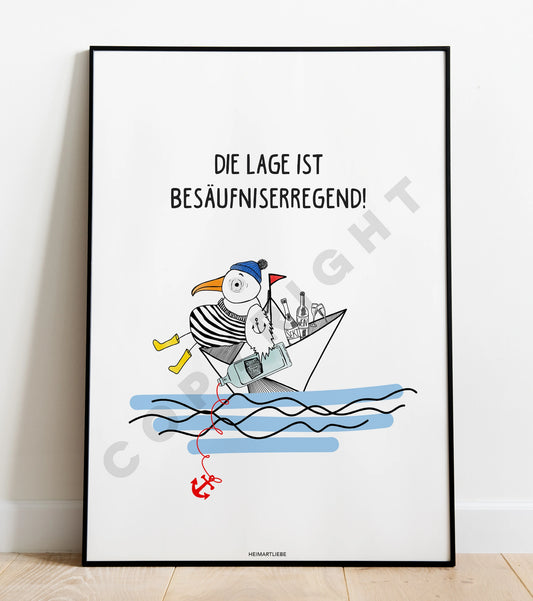 PRINT - DIE LAGE IST BESÄUFNISERREGEND