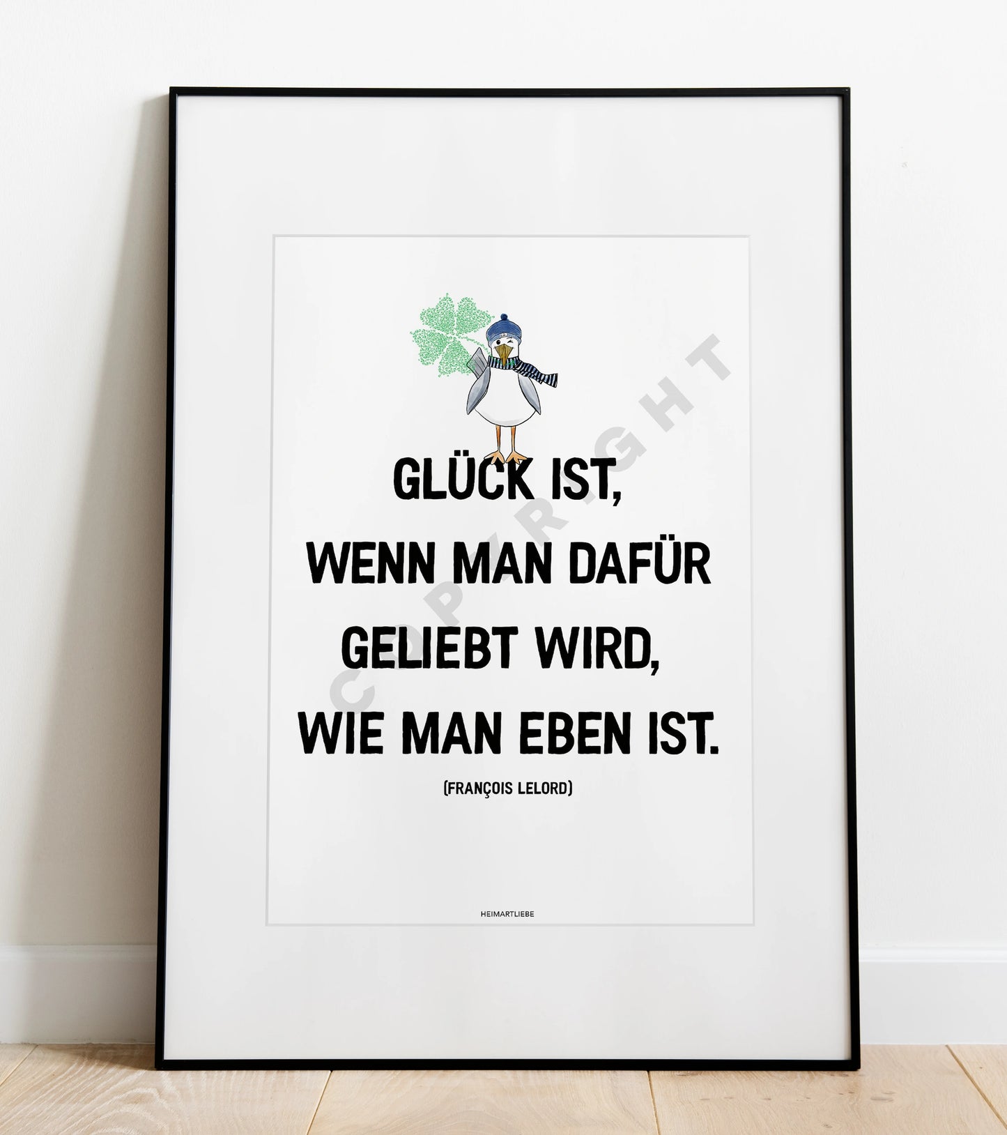 PRINT - GLÜCK IST