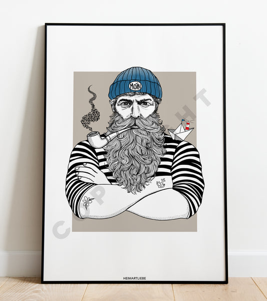 PRINT - HINNERK DER SEEMANN