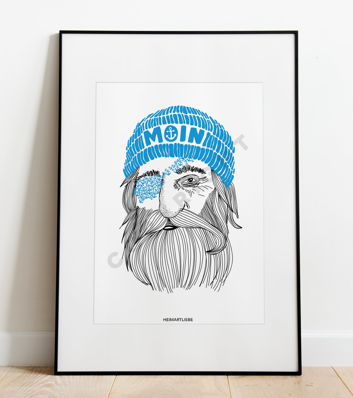 PRINT - KÄPTN FOKKO MOIN