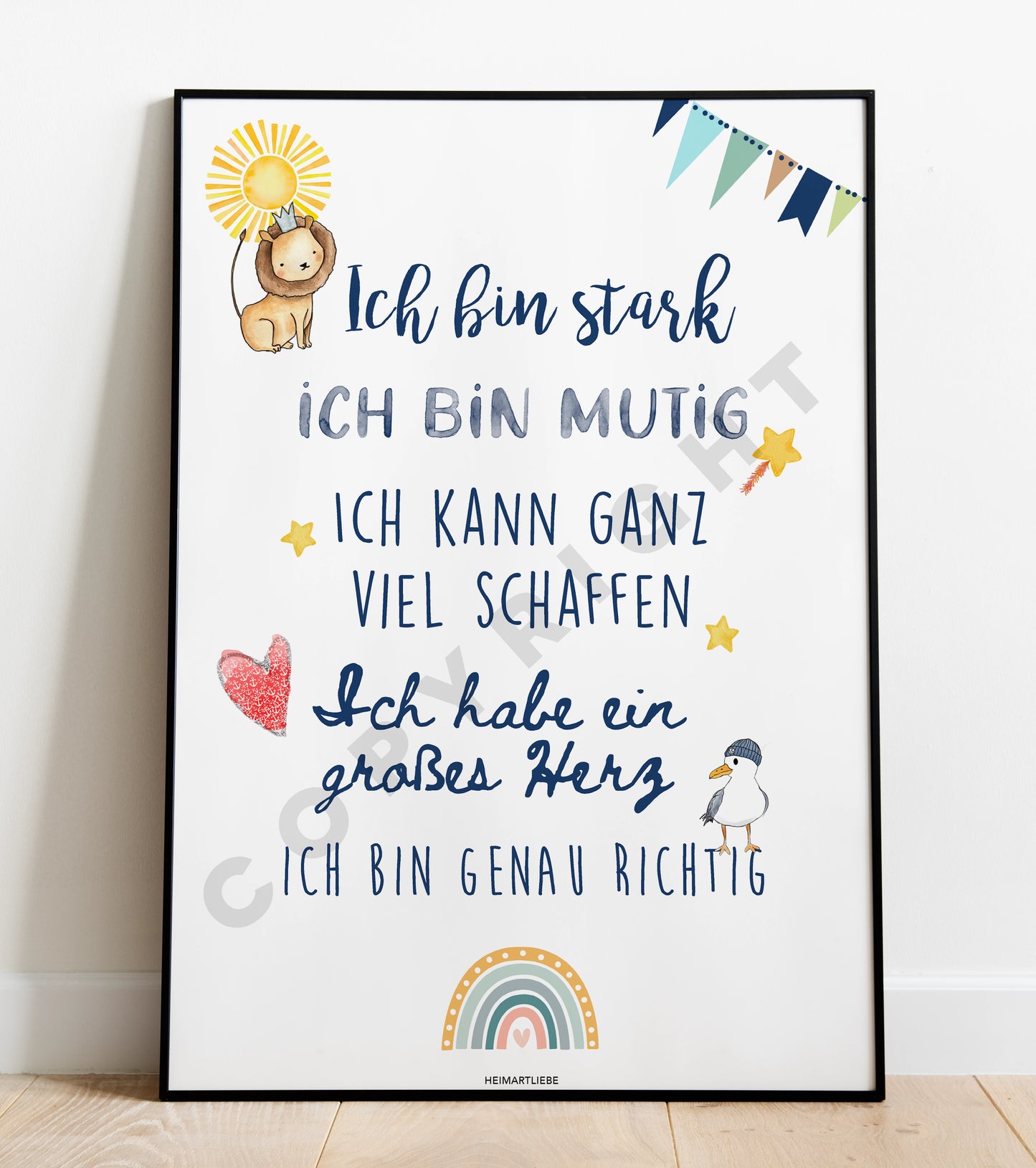 PRINT - ICH BIN STARK