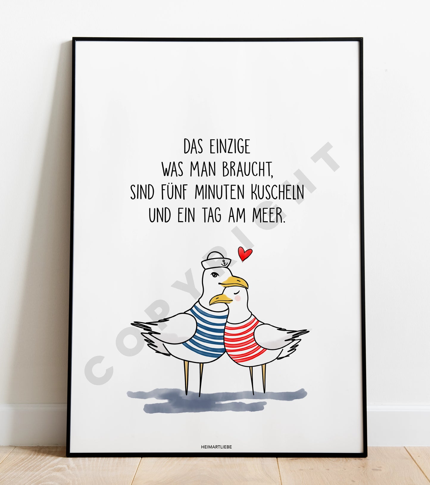 PRINT - EIN TAG AM MEER