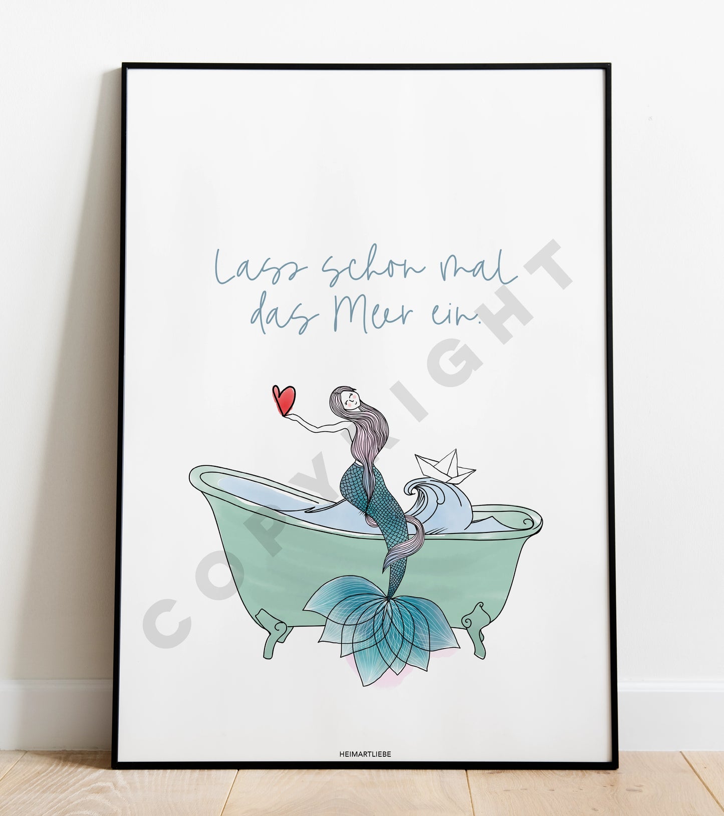 PRINT - LASS SCHON MAL DAS MEER EIN