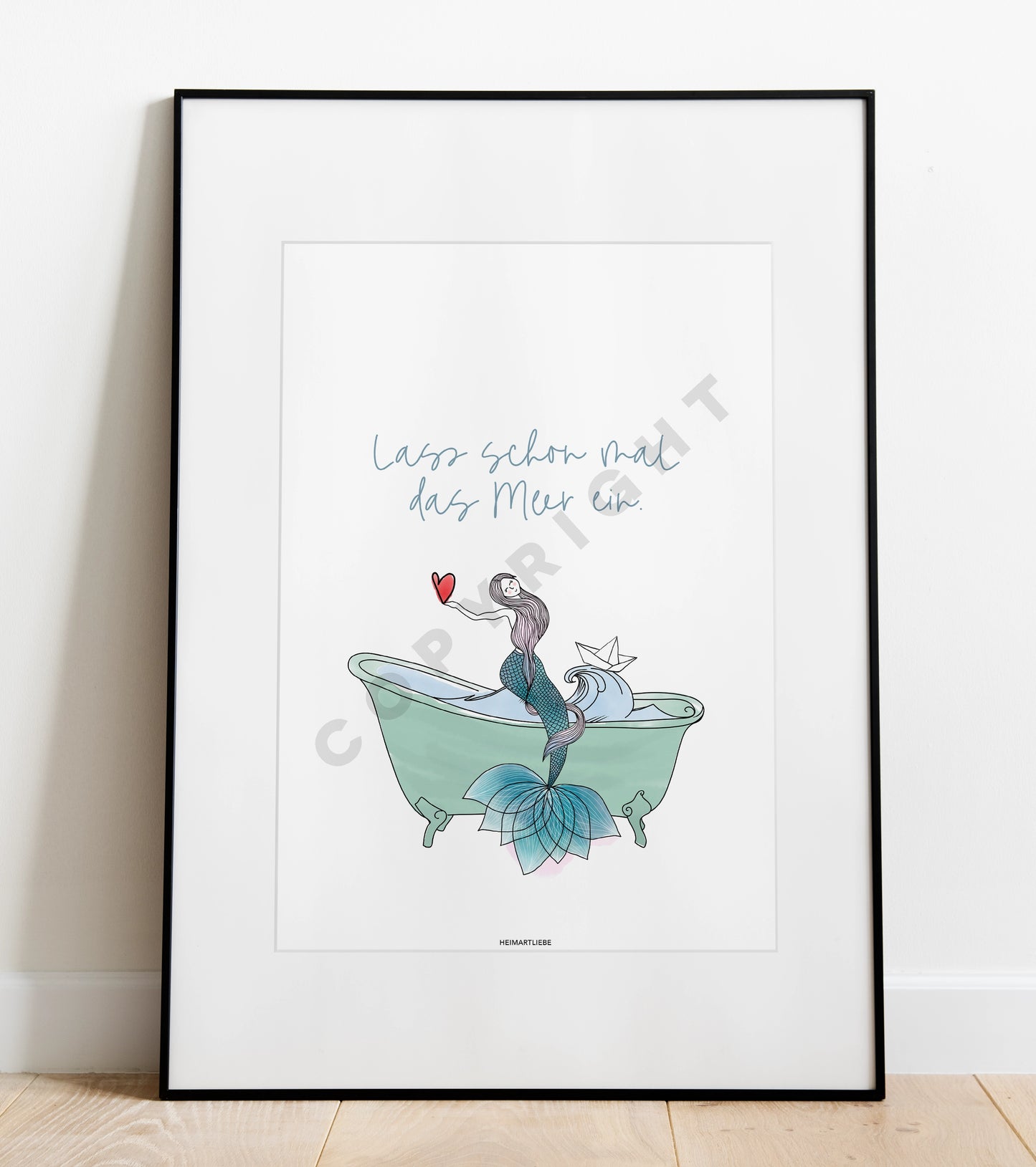PRINT - LASS SCHON MAL DAS MEER EIN