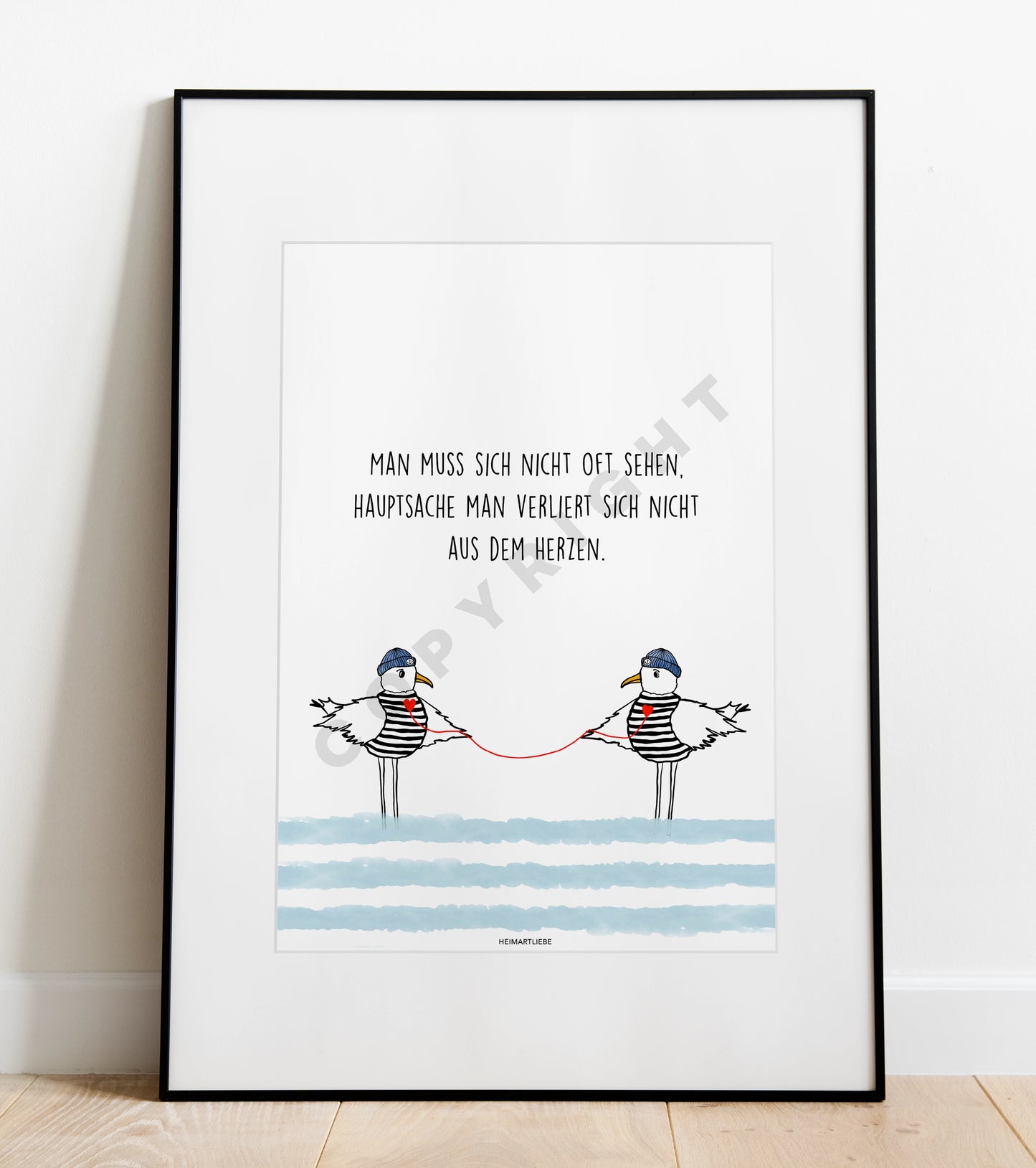 PRINT - MAN MUSS SICH NICHT OFT SEHEN