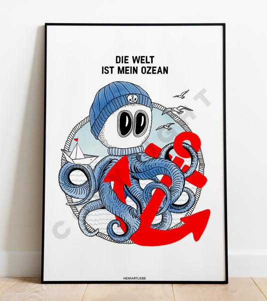 PRINT - NAUTIX | DIE WELT IST MEIN OZEAN