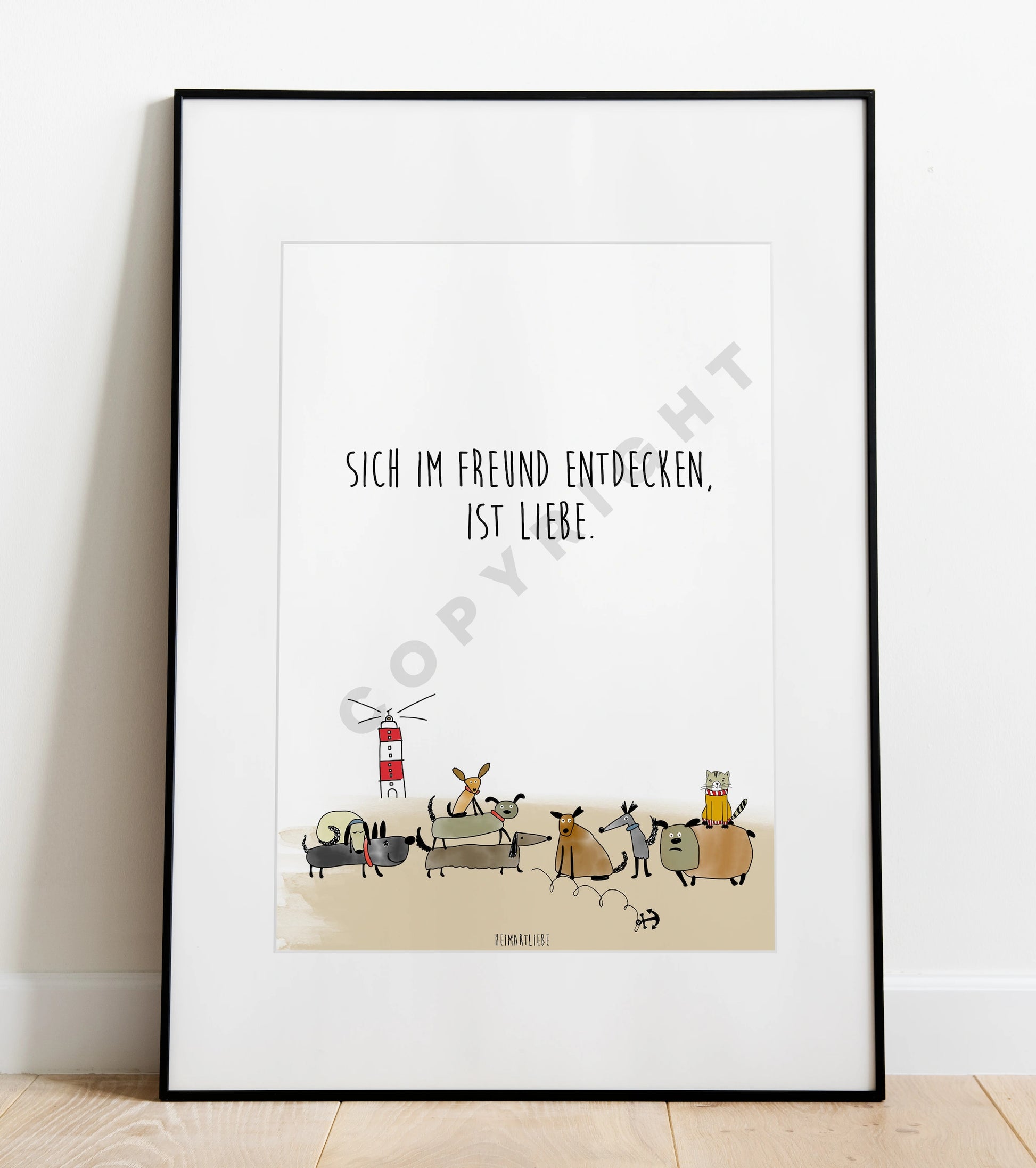 SICH IM FREUND ENTDECKEN IST LIEBE