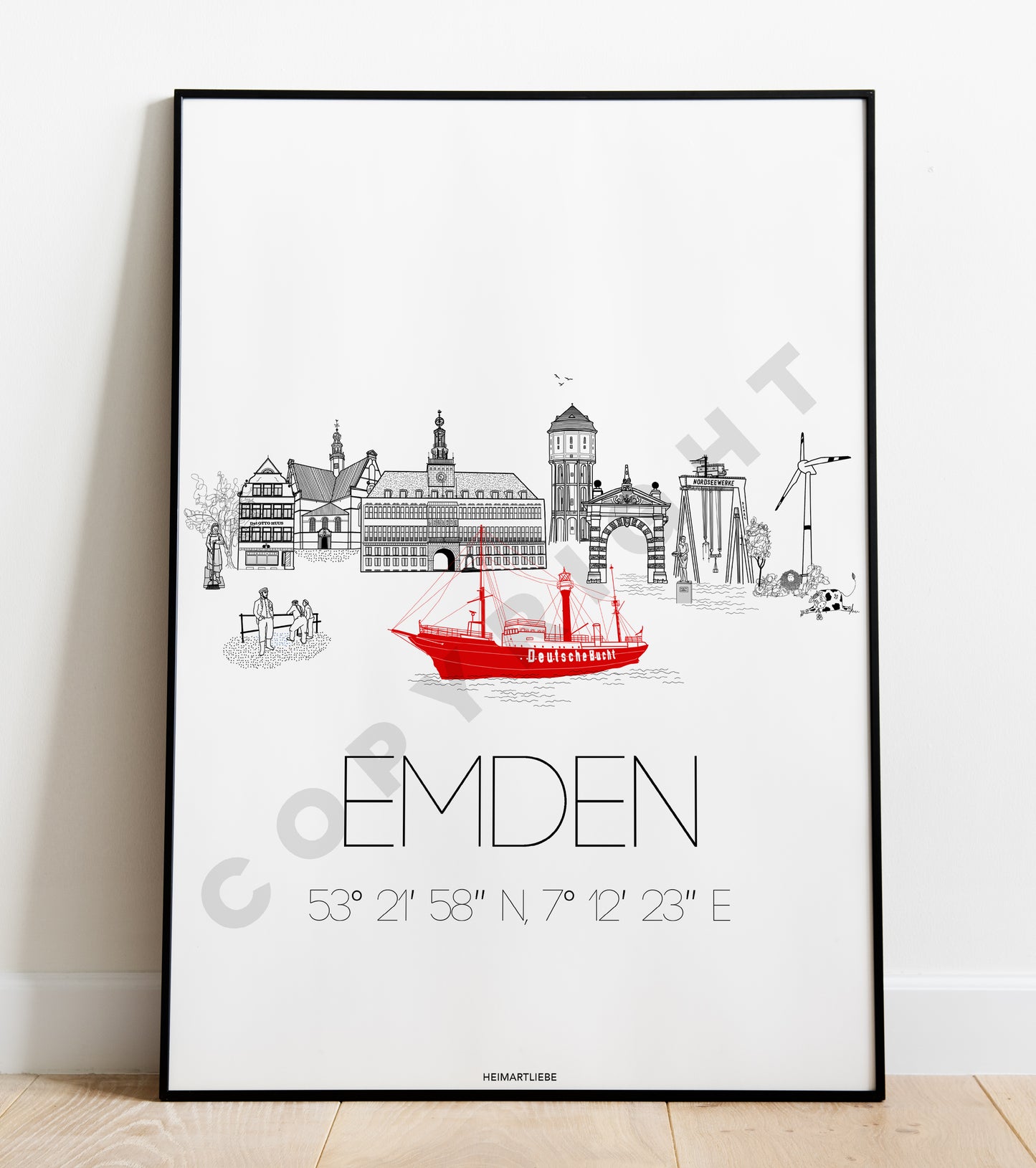 PRINT - SKYLINE EMDEN