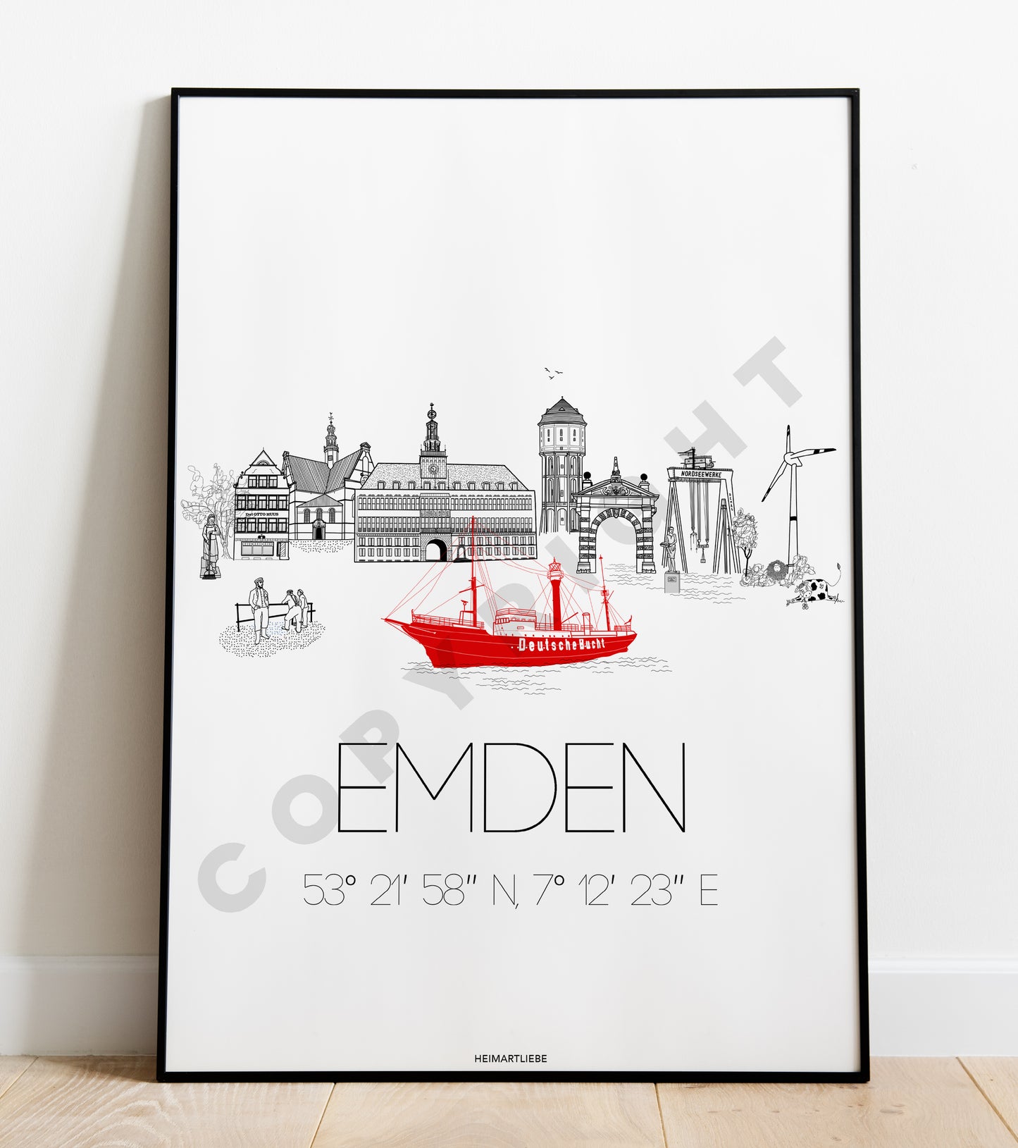 PRINT - SKYLINE EMDEN