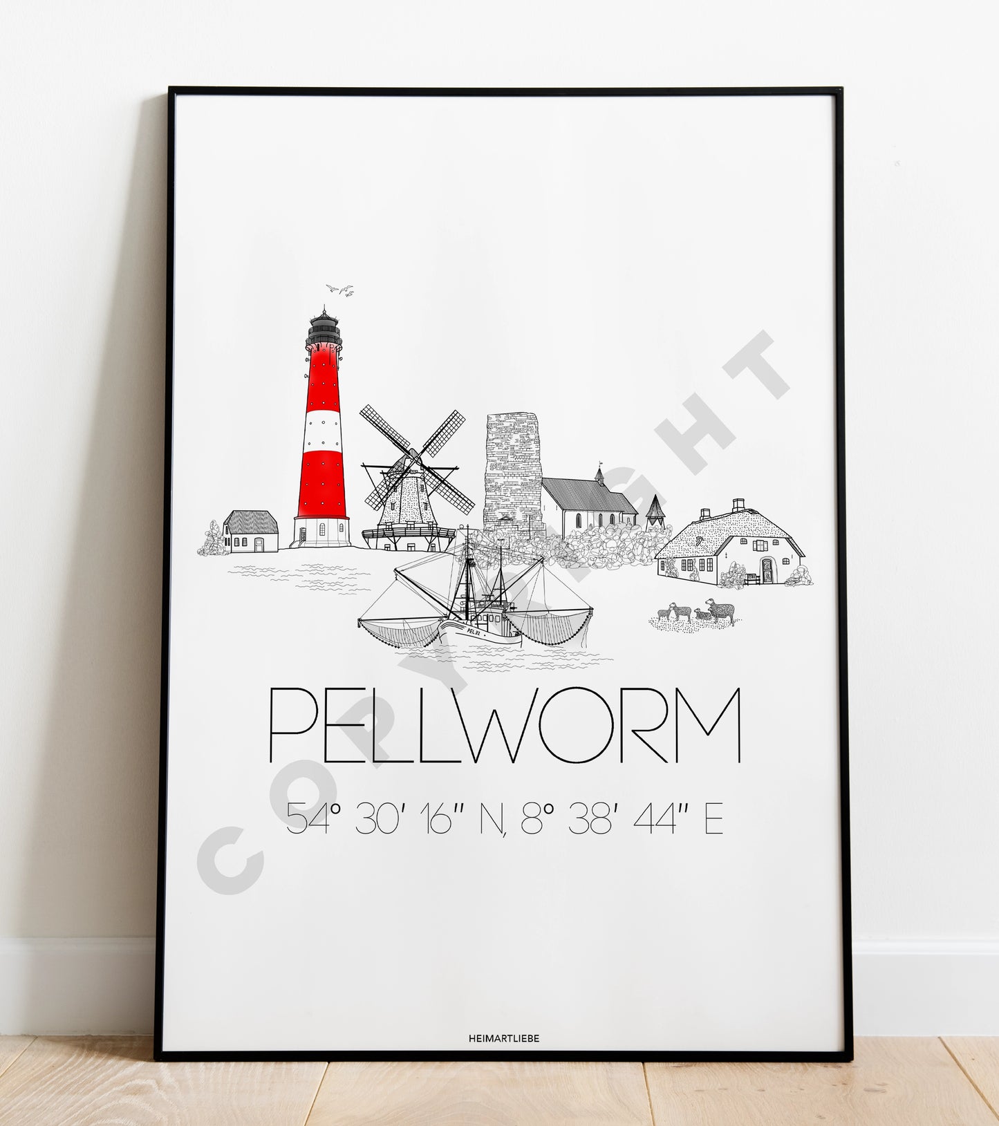 PRINT - SKYLINE PELLWORM