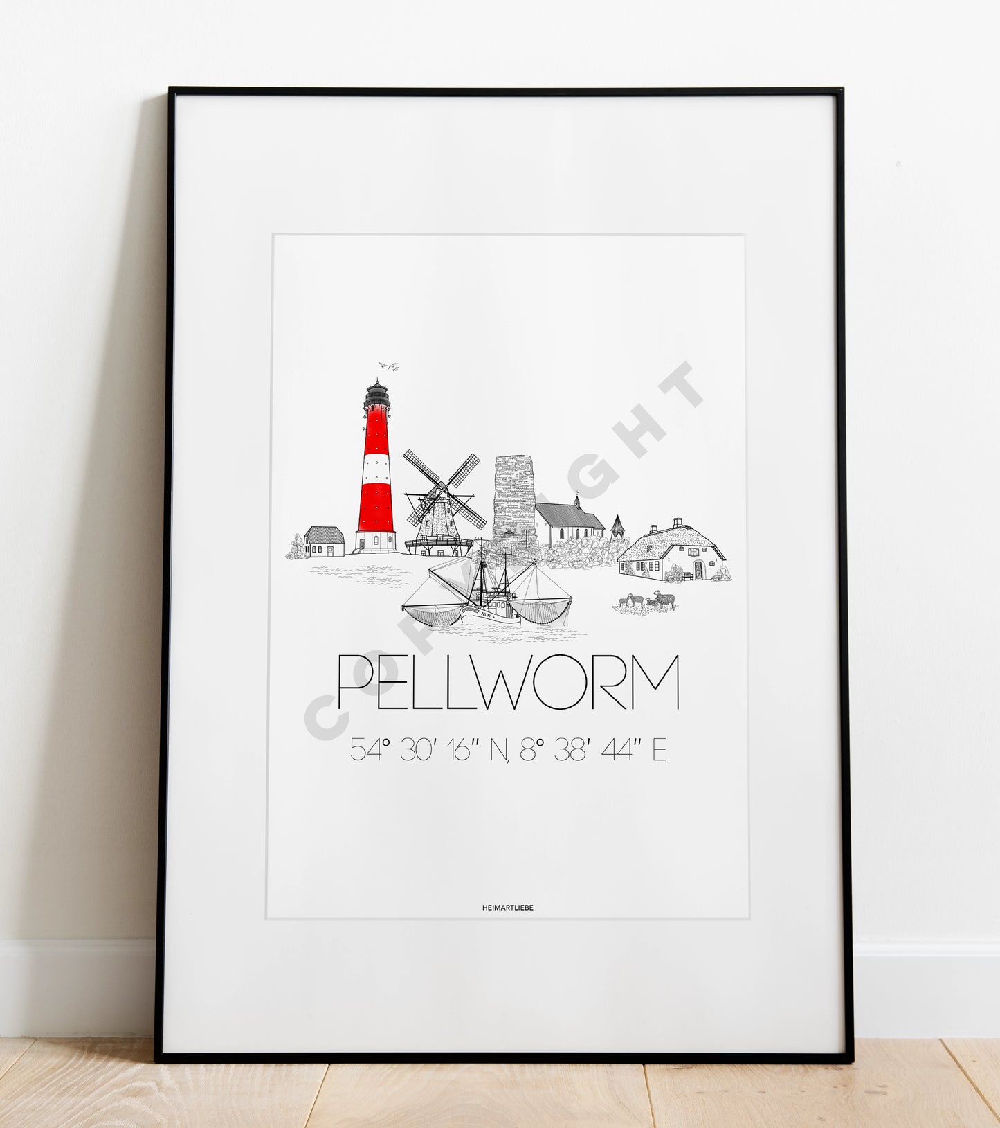 PRINT - SKYLINE PELLWORM