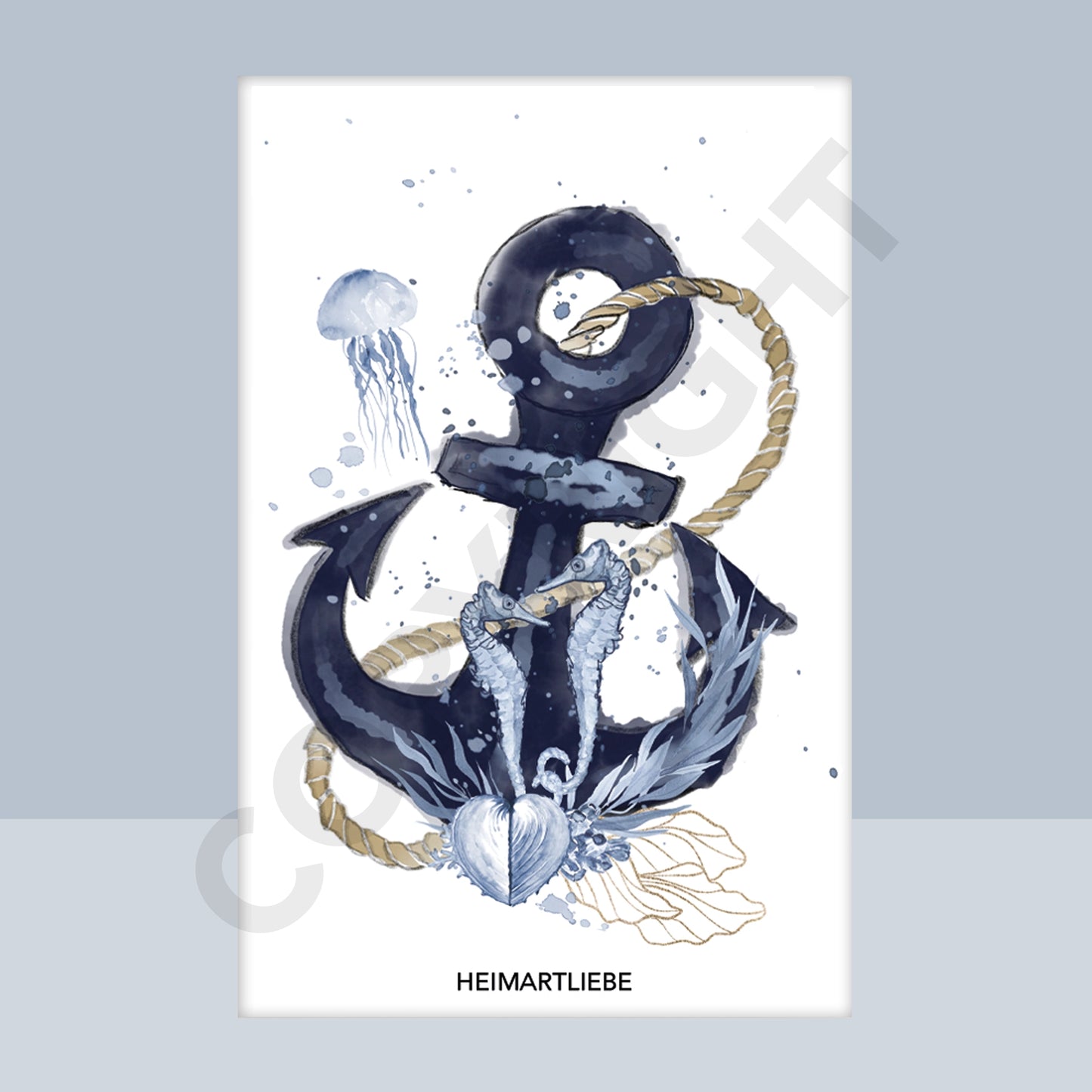 MAGNET - SEEPFERDCHEN ANKER