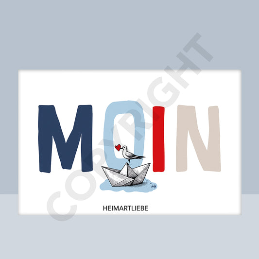 MAGNET - MOIN MÖWE BOOT