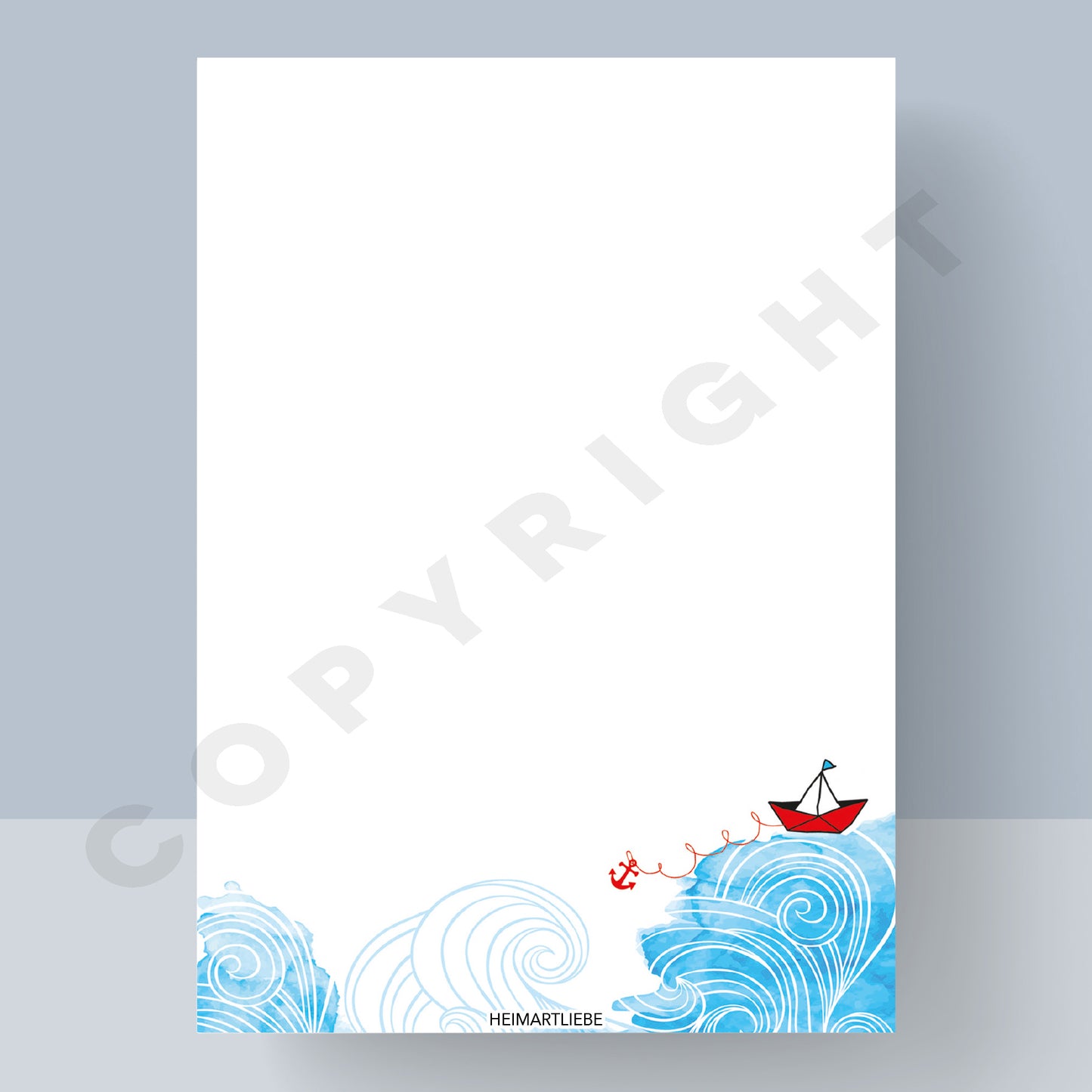 NOTIZBLOCK A6 - MEERLIEBE