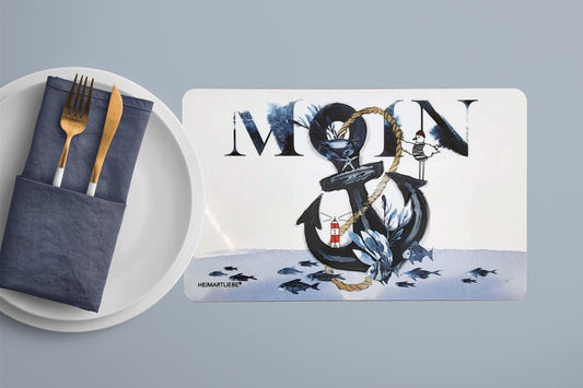 FRÜHSTÜCKSBRETT - MOIN ANKER