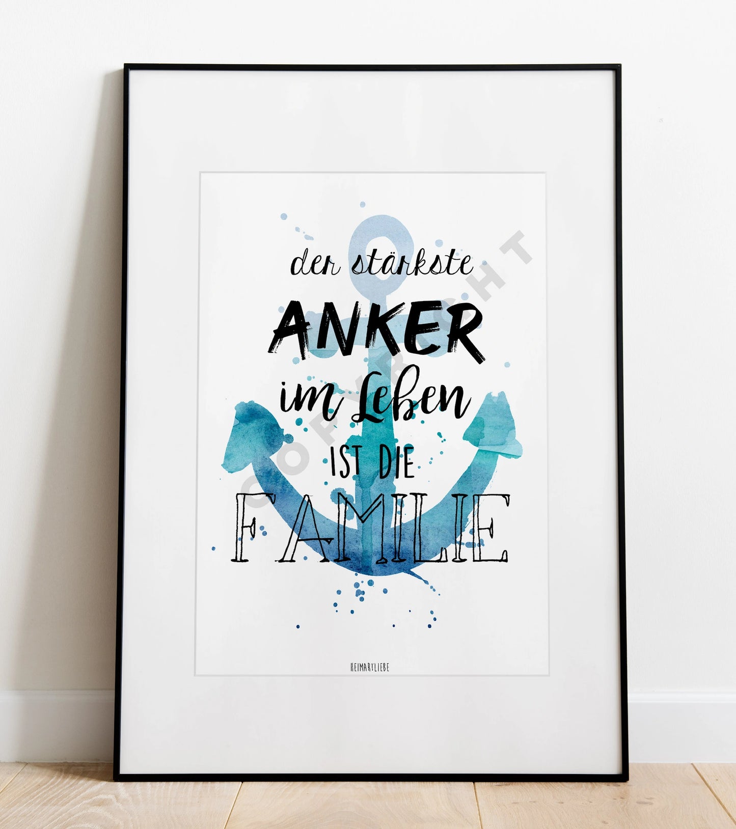 DER STÄRKSTE ANKER IM LEBEN