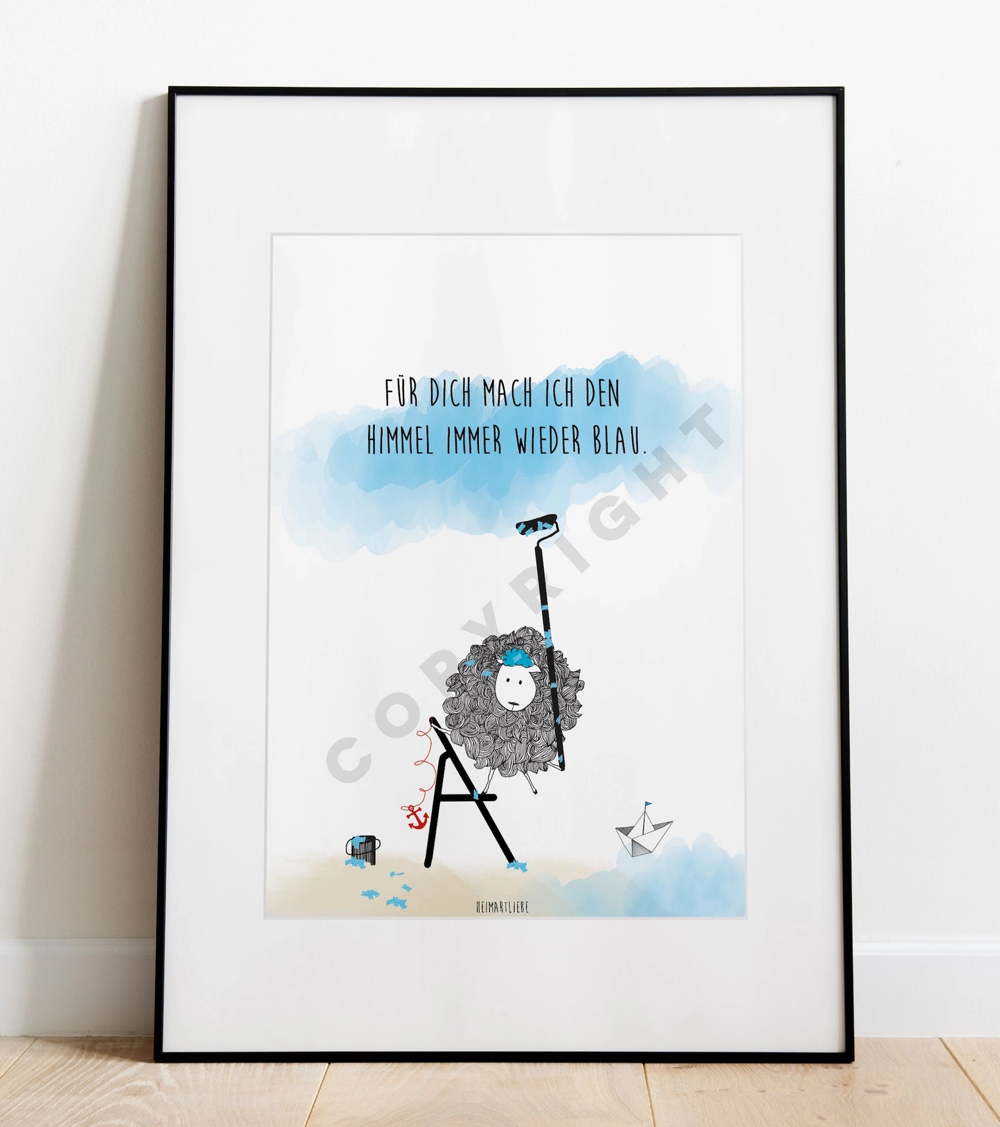 FÜR DICH MAL ICH DEN HIMMEL BLAU