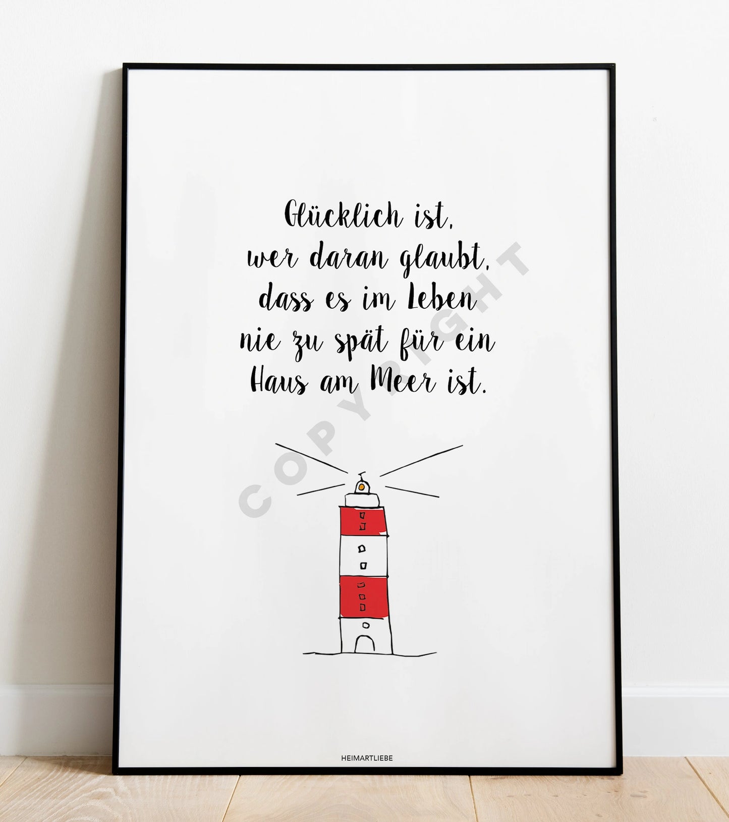 PRINT - HAUS AM MEER