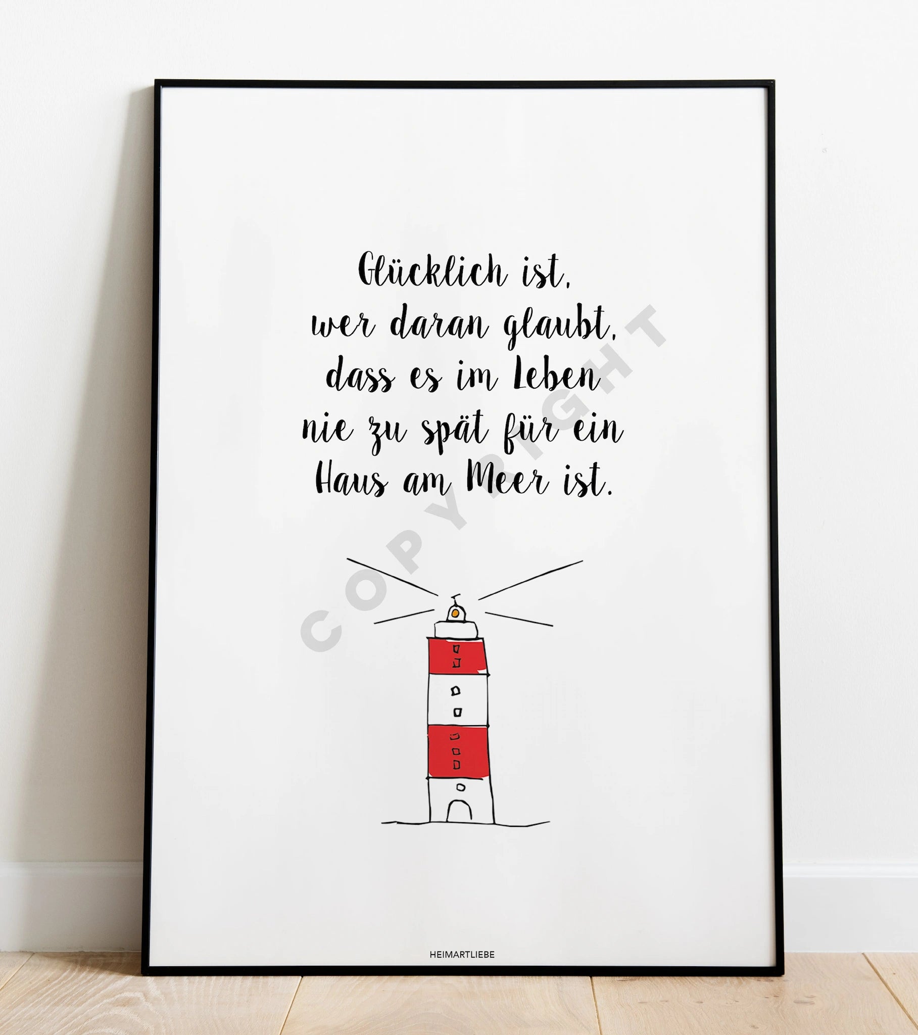 PRINT - HAUS AM MEER