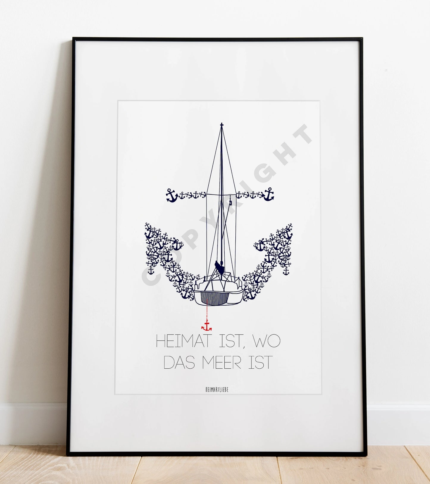 HEIMAT IST WO DAS MEER IST | ANKER