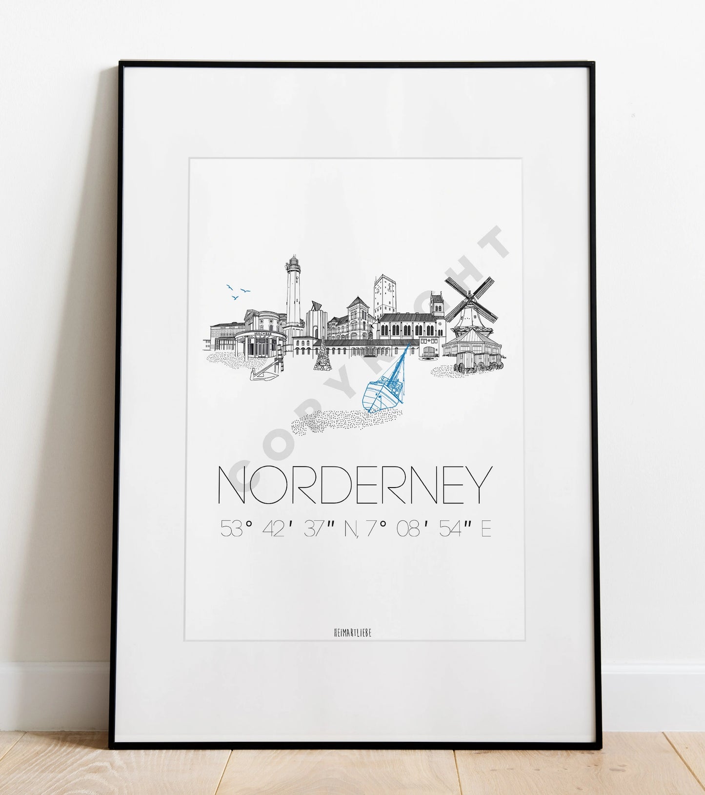 PRINT - SKYLINE NORDERNEY