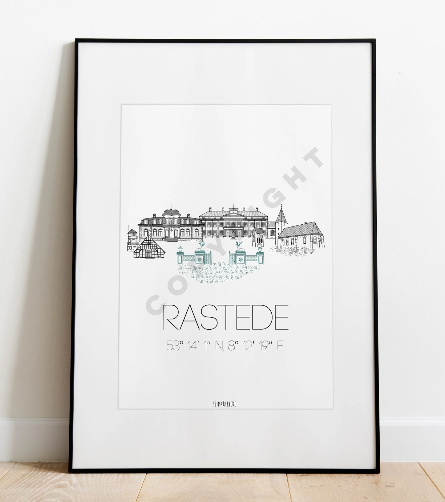 PRINT - SKYLINE RASTEDE