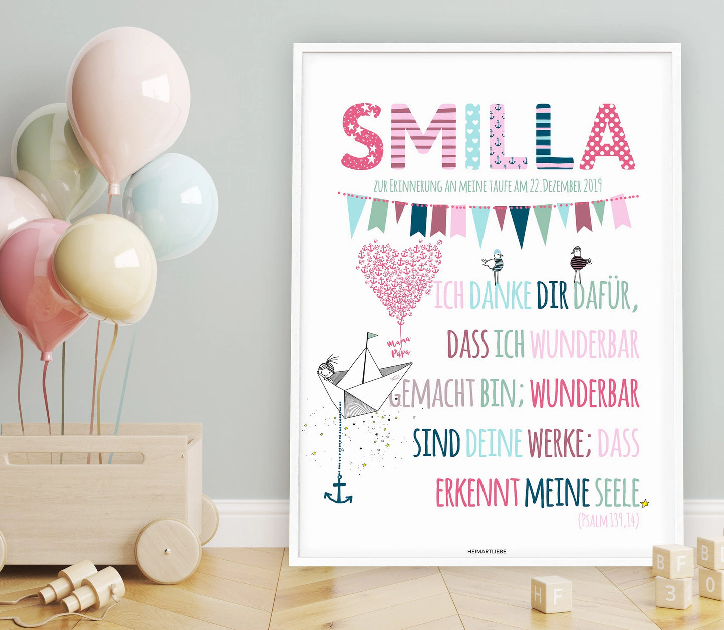 TAUFE - MÄDCHEN BOOT & MÄDCHEN