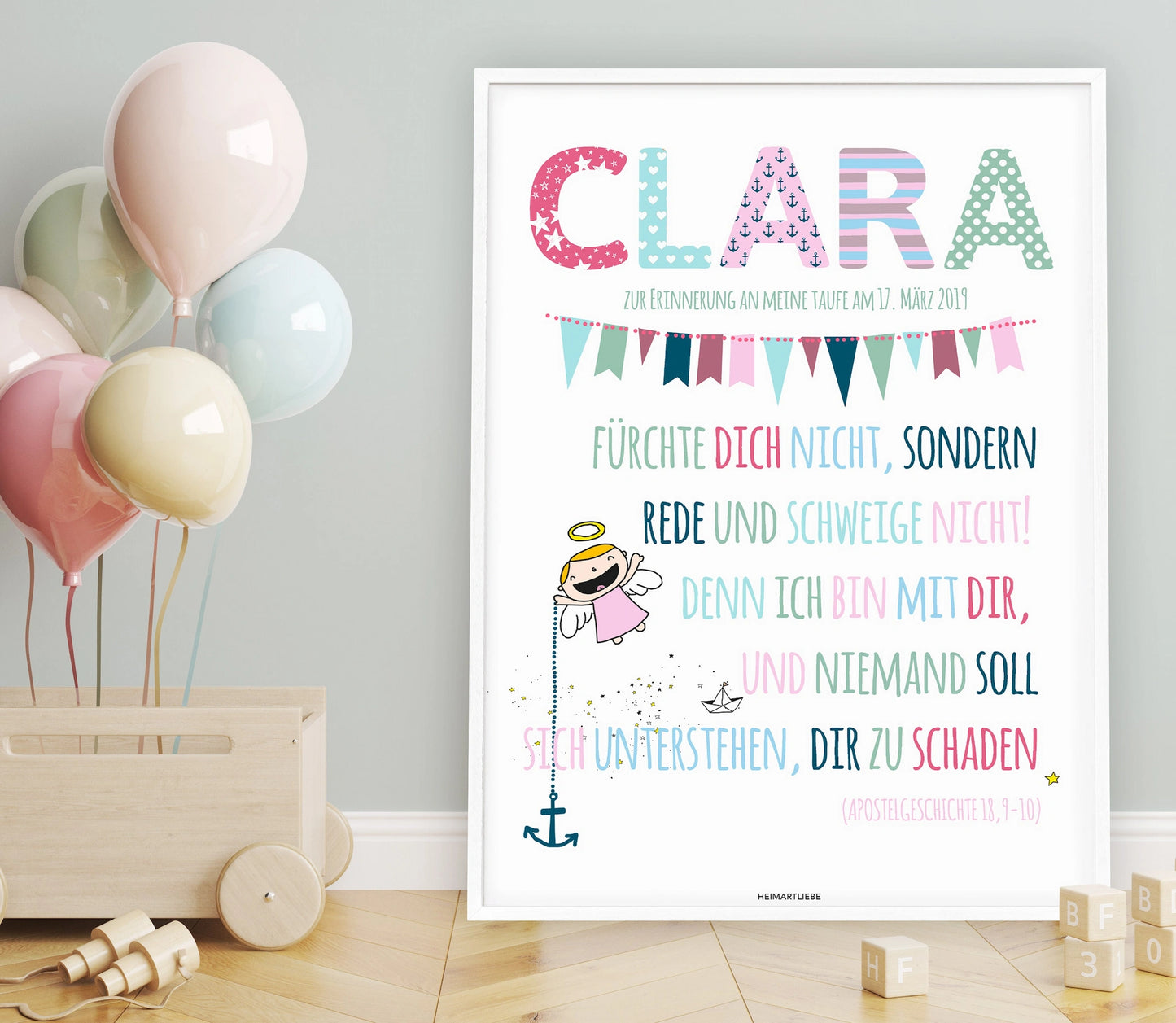 TAUFE - MÄDCHEN SCHUTZENGEL