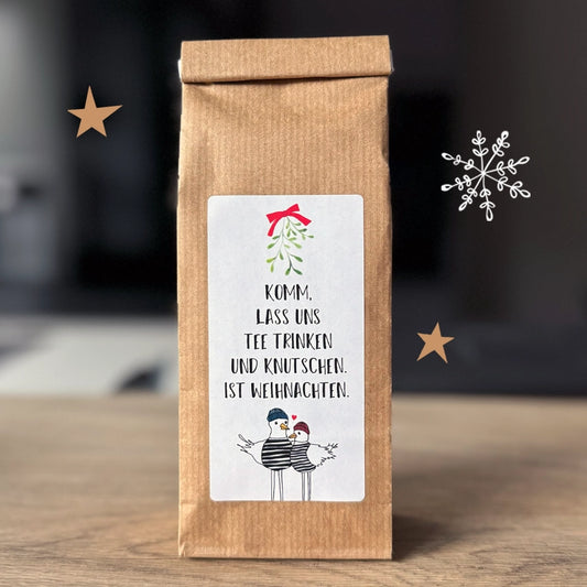 TEE -  WEIHNACHTEN - KOMM LASS UNS TEE TRINKEN UND KNUTSCHEN