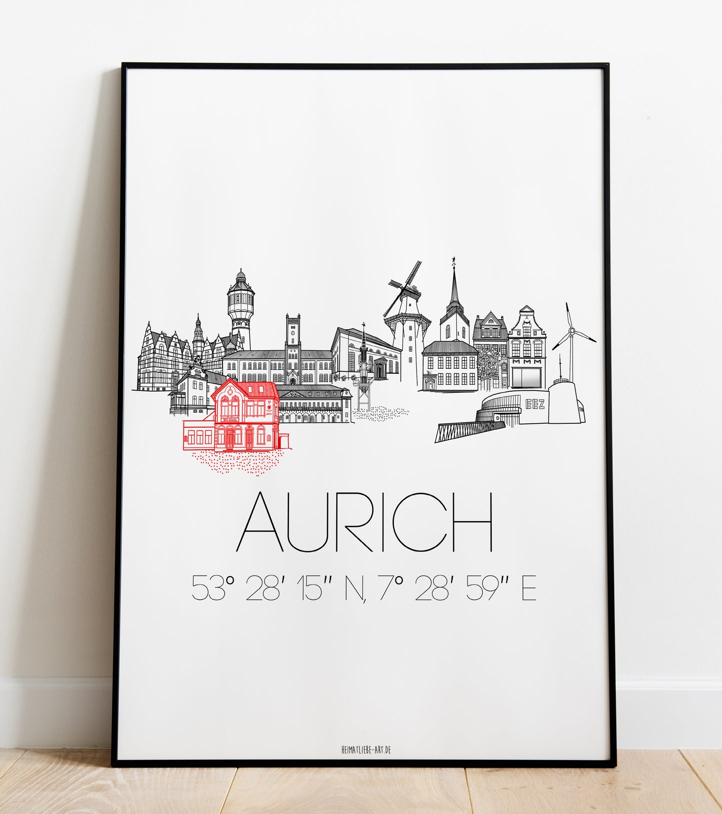 PRINT - SKYLINE AURICH
