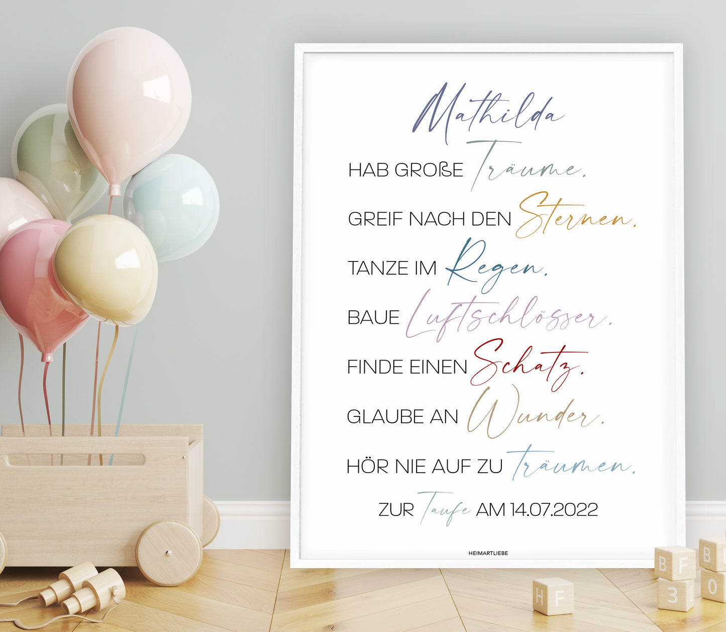 TAUFE - HAB GROßE TRÄUME