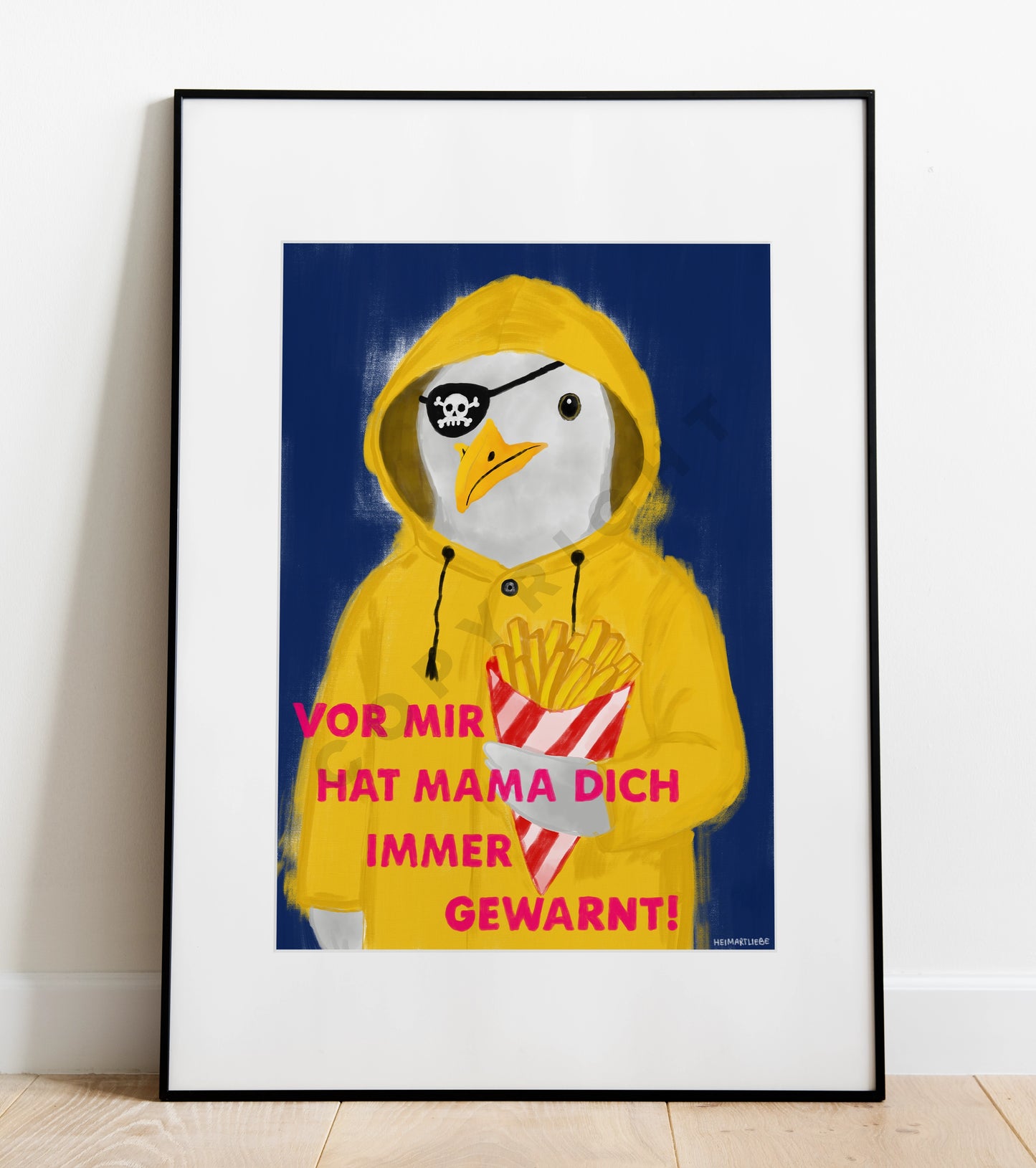 PRINT - VOR MIR HAT DICH MAMA IMMER GEWARNT