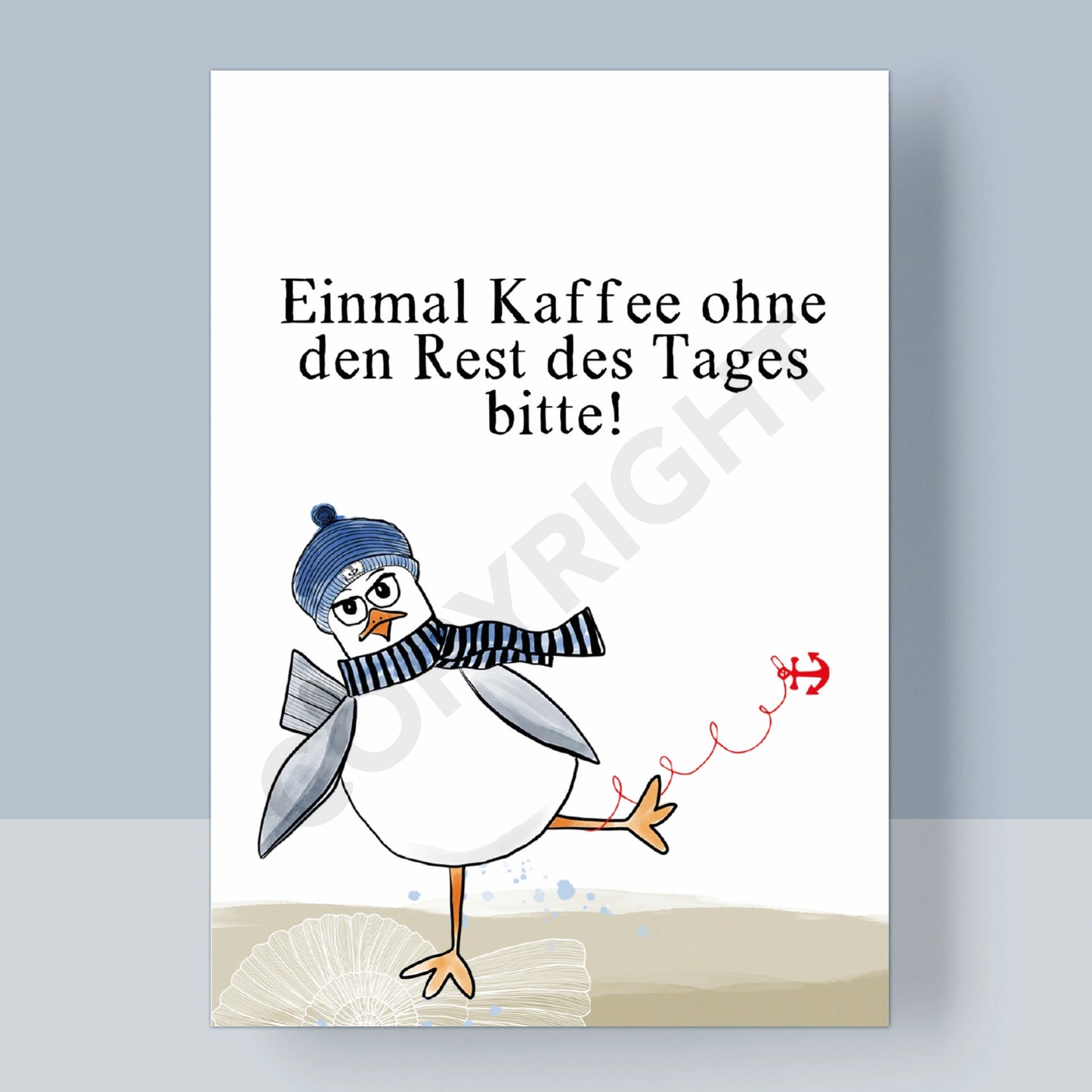 POSTKARTE - EINMAL KAFFEE BITTE