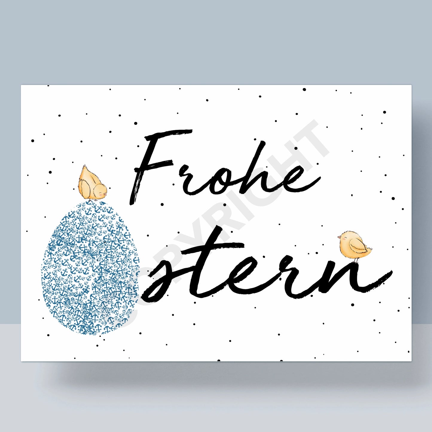 POSTKARTE OSTERN - FROHE OSTERN ANKEREI